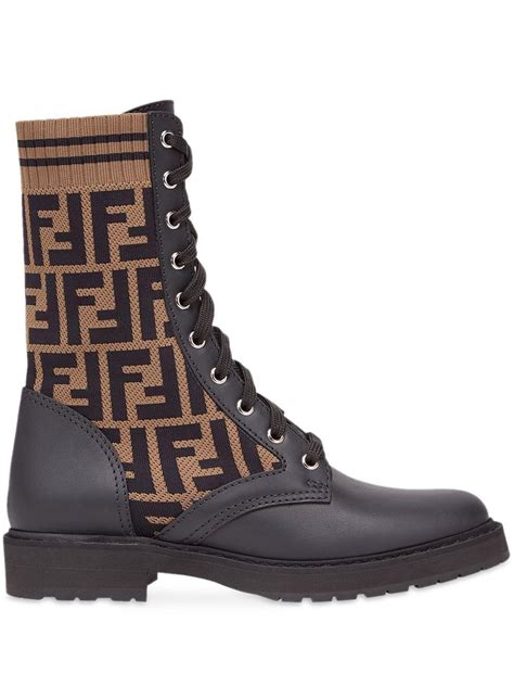 fendi rockoko sneakers price|Fendi military boots.